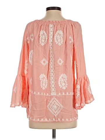 Cato 3/4 Sleeve Blouse (view 2)