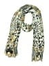 Chico's 100% Polyester Animal Print Gray Scarf One size - photo 1