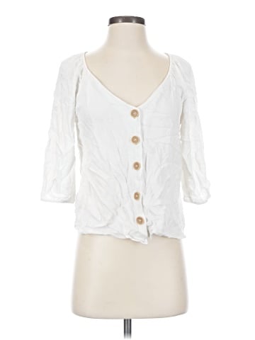 Sanctuary 3/4 Sleeve Button-Down Shirt (view 1)
