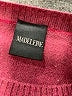 Madeleine Burgundy Pullover Sweater Size M - photo 7