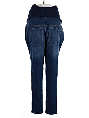 Madewell Maternity Over-the-Belly Skinny Jeans in Danny Wash: TENCEL&trade; Denim Edition (view 2)