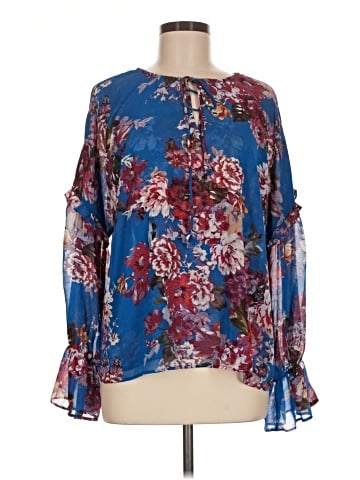 Elie Tahari Long Sleeve Blouse (view 1)
