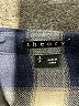 Theory Plaid Blue Long Sleeve Button-Down Shirt Size S - photo 4