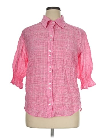 Finley 3/4 Sleeve Button-Down Shirt (view 1)