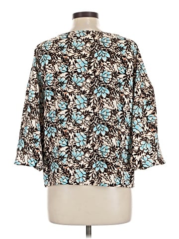 Elizabeth and James 3/4 Sleeve Blouse (view 2)