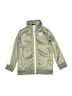 Reebok 100% Polyester Green Track Jacket Size 4 - photo 1