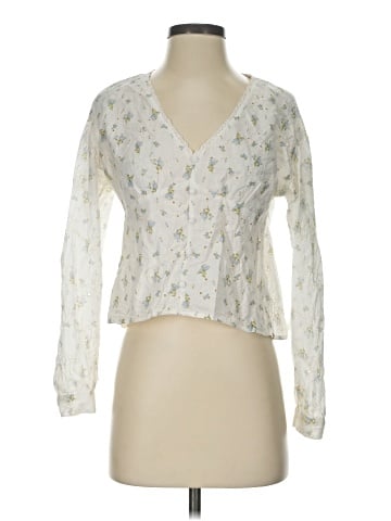 Francesca's Long Sleeve Blouse (view 1)