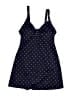 L.L.Bean Polka Dots Blue Swimsuit Cover Up Size 14 L - photo 1