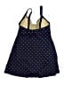 L.L.Bean Polka Dots Blue Swimsuit Cover Up Size 14 L - photo 2