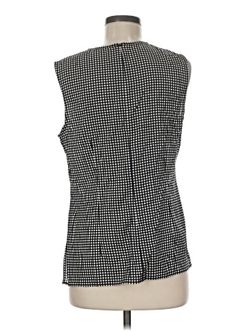 St. John Sleeveless Silk Top (view 2)
