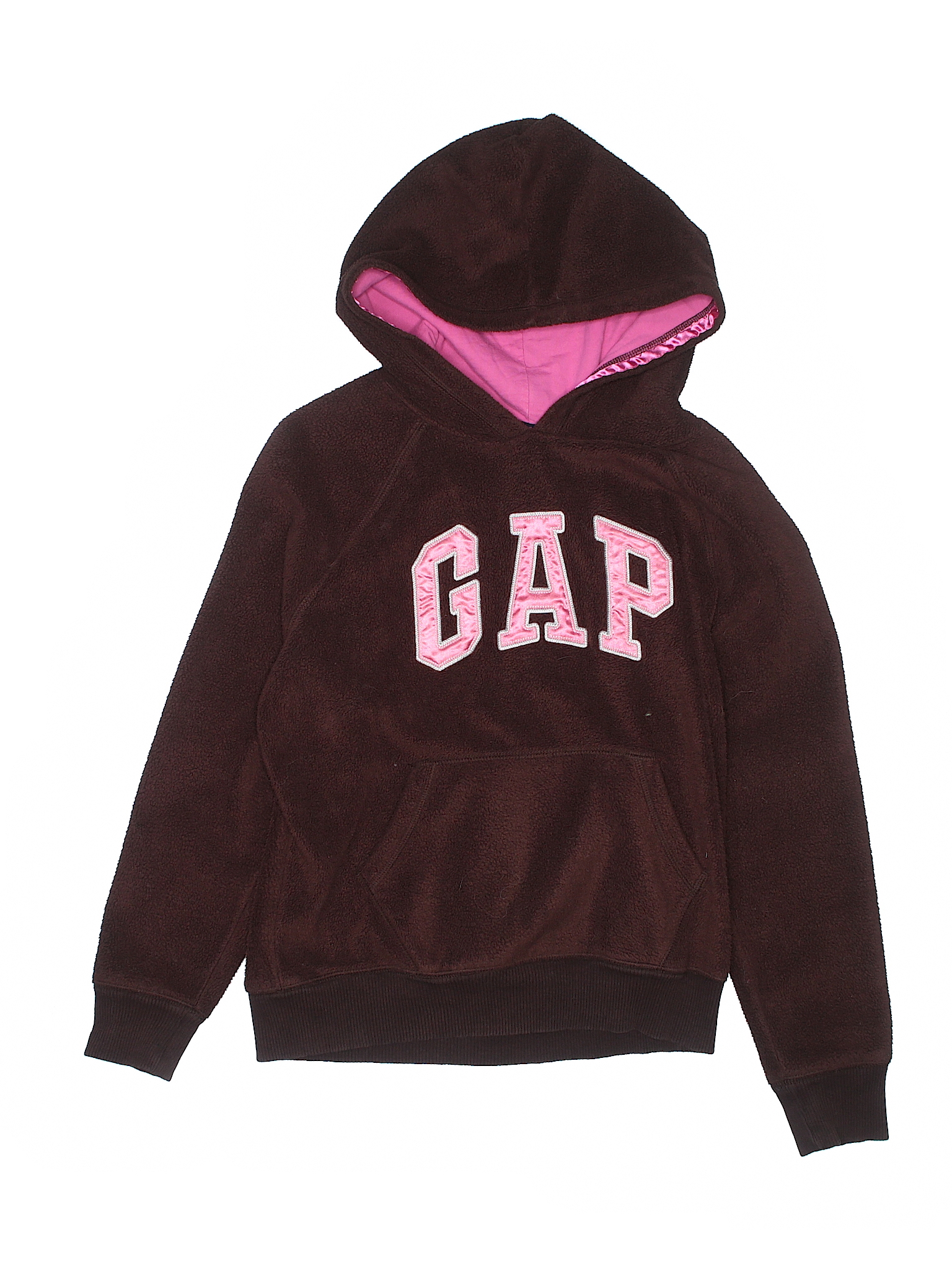 gap brown and pink hoodie