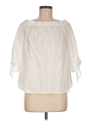 H&M L.O.G.G. 3/4 Sleeve Blouse (view 1)