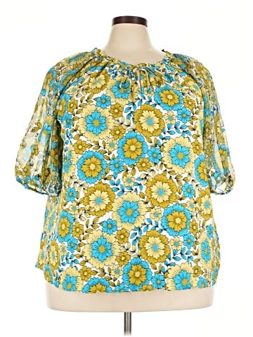 Cato Short Sleeve Blouse (view 1)