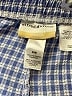 Alfred Dunner 100% Polyester Checkered-gingham Blue Casual Pants Size 20 - photo 4