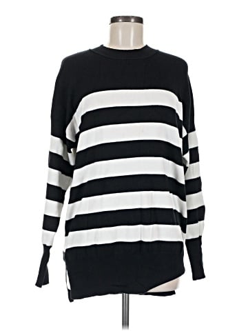 Hem & Thread Pullover Sweater (view 1)