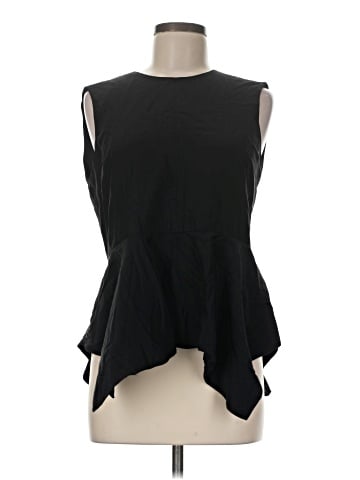 Elizabeth and James Sleeveless Silk Top (view 1)