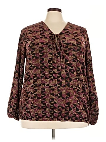 Cato Long Sleeve Blouse (view 1)