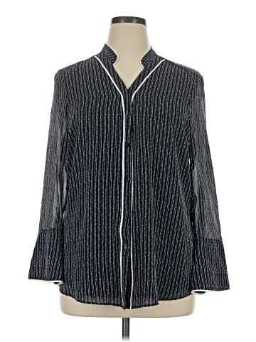 Jones New York Long Sleeve Blouse (view 1)