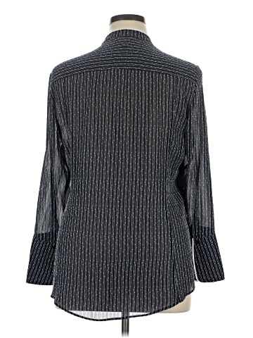Jones New York Long Sleeve Blouse (view 2)
