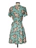 Alya Floral Teal Casual Dress Size S - photo 2