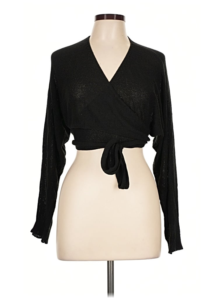 Pre-owned Forever 21 Pullover Sweater In Black