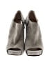 Via Spiga 100% Leather Gray Heels Size 5 1/2 - photo 2