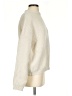OAK + FORT Solid Ivory Turtleneck Sweater Size XS - photo 4
