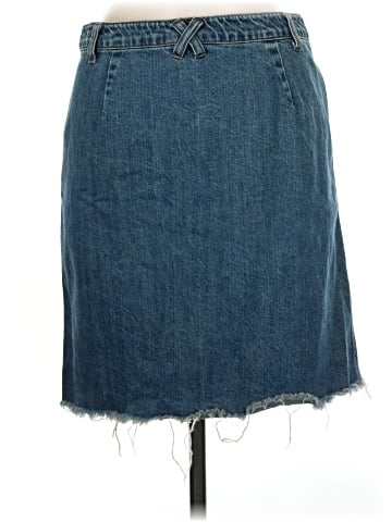 For The Republic Denim Skirt (view 2)