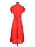 Zara Basic 100% Polyester Red Casual Dress Size XS - photo 2