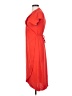 Zara Basic 100% Polyester Red Casual Dress Size XS - photo 5