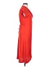 Zara Basic 100% Polyester Red Casual Dress Size XS - photo 4