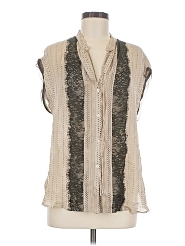 Haute Hippie Sleeveless Silk Top (view 1)