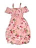 Rare Editions 100% Polyester Floral Pink Dress Size 10 - photo 2