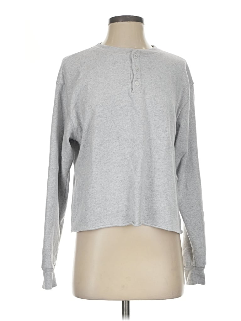 Pre-owned Brandy Melville Pullover Sweater In Gray