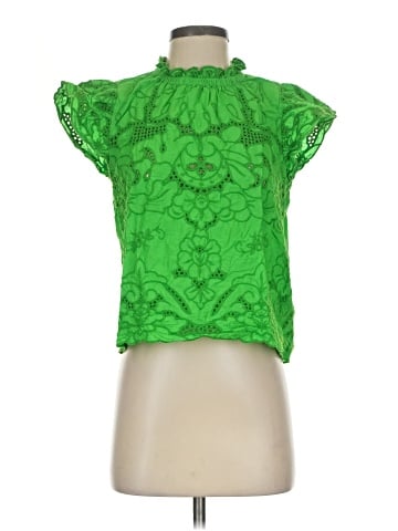 Jennifer & Grace Short Sleeve Blouse (view 1)