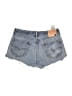 Levi's 100% Cotton Blue Denim Shorts Size 33 waist - photo 2