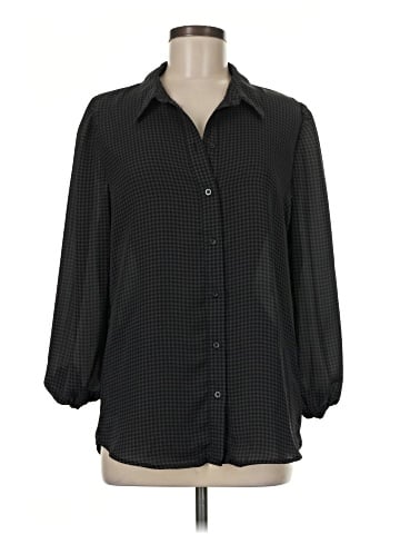 Ellen Tracy 3/4 Sleeve Button-Down Shirt (view 1)