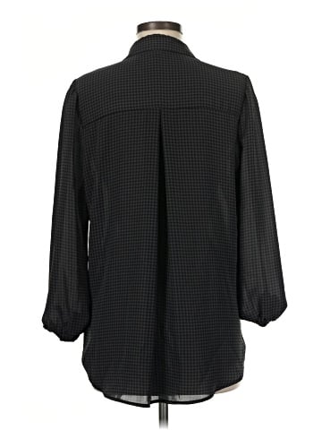Ellen Tracy 3/4 Sleeve Button-Down Shirt (view 2)