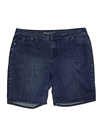 Avenue Denim Shorts (view 1)