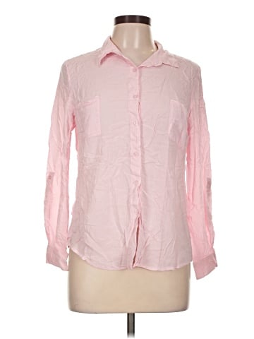 Ambiance Apparel Long Sleeve Button-Down Shirt (view 1)