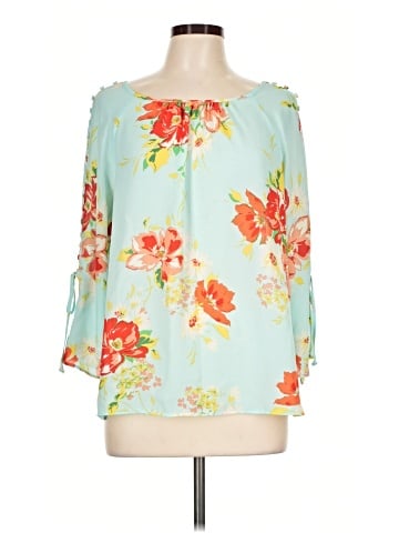 Investments 3/4 Sleeve Blouse (view 1)