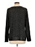 Chico's Metallic Black Pullover Sweater Size Lg (2) - photo 2