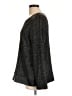 Chico's Metallic Black Pullover Sweater Size Lg (2) - photo 5