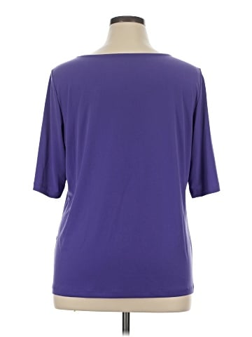 Susan Graver 3/4 Sleeve T-Shirt (view 2)