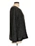 Chico's Metallic Black Pullover Sweater Size Lg (2) - photo 4