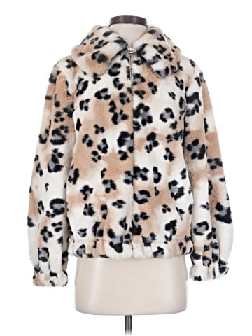Rebecca Taylor Faux Fur Jacket (view 1)