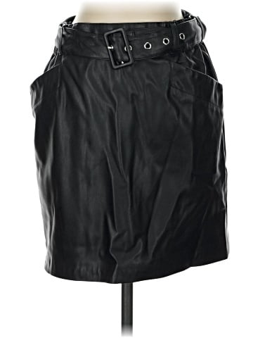 Laundry by Shelli Segal Faux Leather Skirt (view 1)