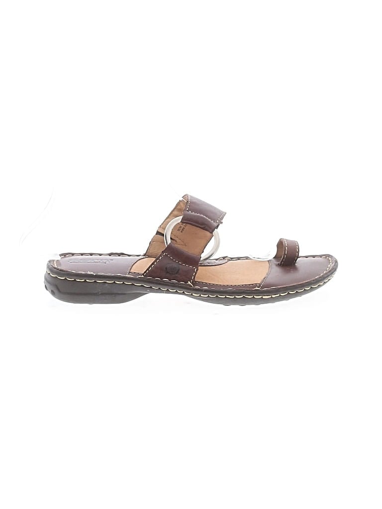 Pre-owned Born Sandals In Brown