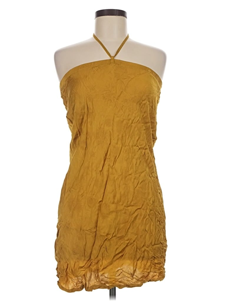 Pre-owned Endless Blu. Casual Dress In Yellow