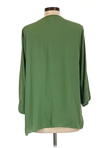 JM Collection 3/4 Sleeve Blouse (view 2)
